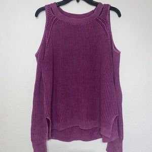 Open Shoulder Sweater